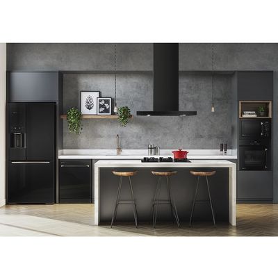 Coifa de Ilha Electrolux 90cm Preta Pro Series com Painel Touch e Filtro Baffle (90CIV) 127V