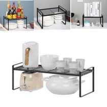 Estante Organizadora Multiuso Metal 3 Níveis Cozinha Banheiro
