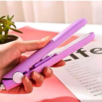 Mini Prancha Portátil Chapinha Bivolt Compacta, Rápida E Eficiente - Bivolt