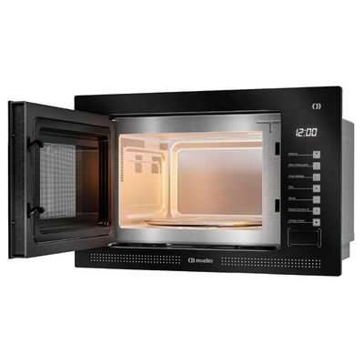 Micro-ondas De Embutir Mueller 25 Litros Preto MME25K Preto 220V