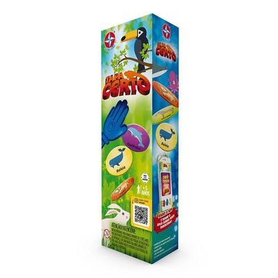 Jogo Tapa Certo Estrela - Brinquedos Estrela