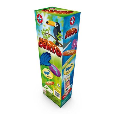 Jogo Tapa Certo Estrela - Brinquedos Estrela