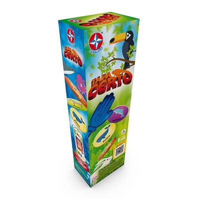 Jogo Tapa Certo Estrela - Brinquedos Estrela