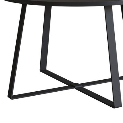 Mesa De Centro Para Sala De Estar 27948 Preto Artesano Preto