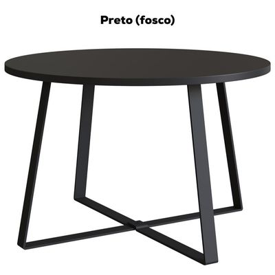 Mesa De Centro Para Sala De Estar 27948 Preto Artesano Preto