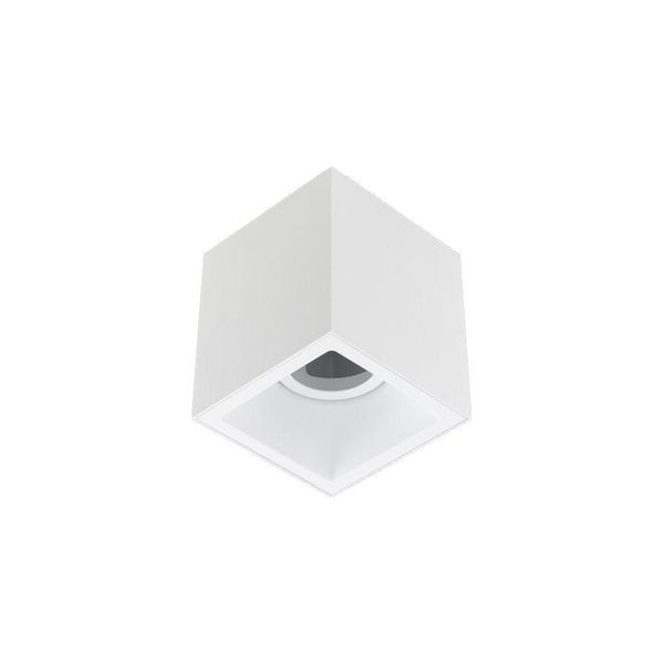 Spot De Sobrepor Recuado Stella Square Out Ar70 Gu10 Bivolt Branco
