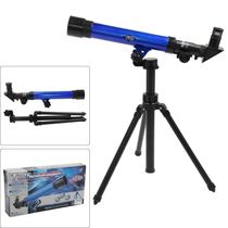 Telescopio Astro Kit Terrestre 3 Lentes Tripe Luneta Ciencia Espaço Escola