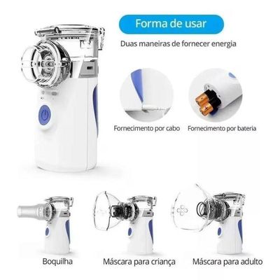 Portátil Inalador Nebulizador Portátil Nebulizador Inalador