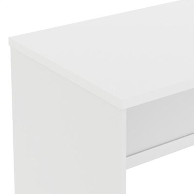 Mesa Para Escritório Com Tampo 25mm Verbena - Branco