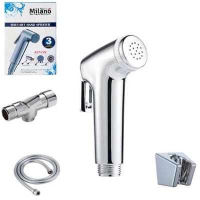 Ducha Higienica Esguicho Aluminio Torneira Duchinha Registro Banheiro Chuveirinho Privada Luxo