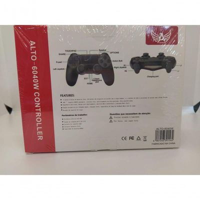 Controle Compatível Com Ps4 Sem Fio Pc Wireless Gamepad Joystick Gamer