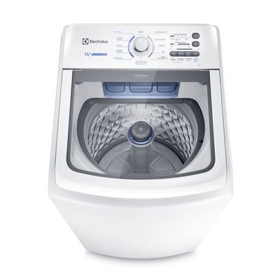 Máquina de Lavar Electrolux 14kg Branca Essential Care com Cesto Inox e Jet&Clean (LED14) 127V