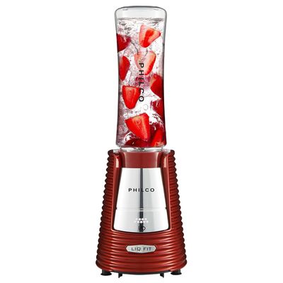 Liquidificador Fit Retrô Philco Blender Vermelho 300W 127V