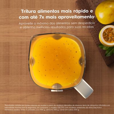 Liquidificador Electrolux 1300W 3.2L Efficient TriForce 12 Velocidades Branco (EBL1310) 220V