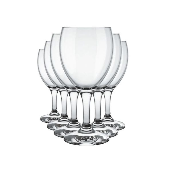 Jogo de Taças para Vinho Nadir Windsor 250ml 6 Peças UNICA