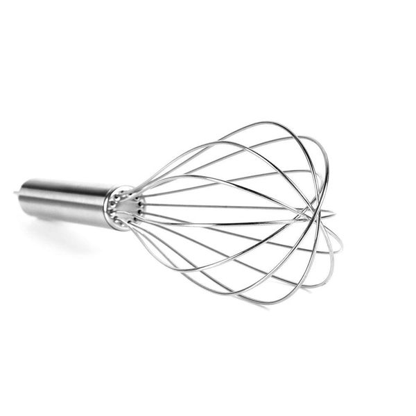 Fouet Batedor Fuê Manual Misturador Ovos Aço Inox