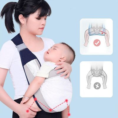 Sling Bebe Carregador Canguru Segurar Filho Ajustavel Verde