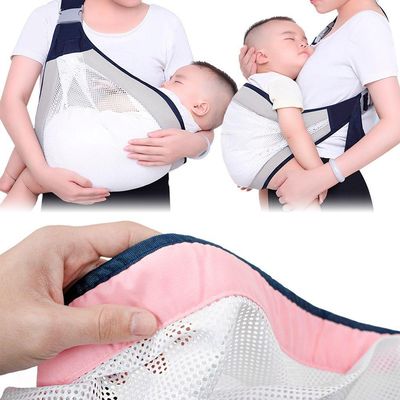 Sling Bebe Carregador Canguru Segurar Filho Ajustavel Rosa