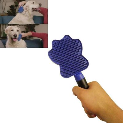 Escova Silicone Pet 3 Em 1 Tira Pelos Massageadora Higienica
