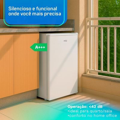Frigobar HQ 124 Litros Branco HQ-124FB 110V