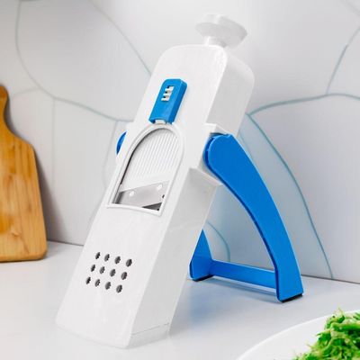 Cortador Fatiador De Legumes Verduras Frutas Mandoline Cinza