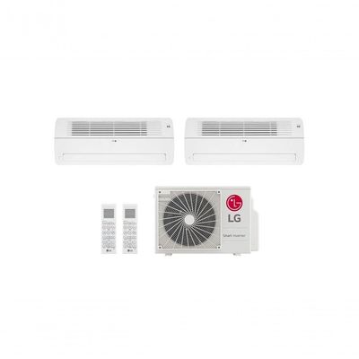 Ar Condicionado Multi Split LG 2 Ambientes (Cassete 1 Via 1x9, 1x18) - Quente/Frio Wi-Fi 220V