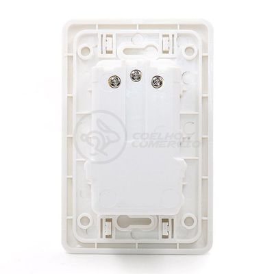 Tomada De Parede 2 Entrada Fonte 2 Usb 5v 10a Bivolt Bivolt