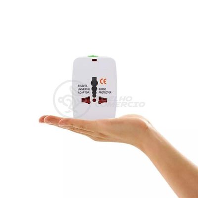 Adaptador Tomada Universal Padrão 150 Países Bivolt Bivolt