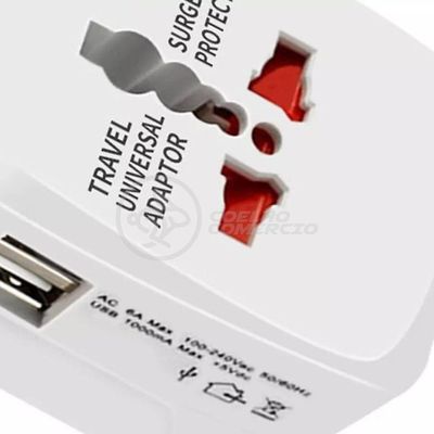 Adaptador Tomada Universal Padrão 150 Países Bivolt Bivolt