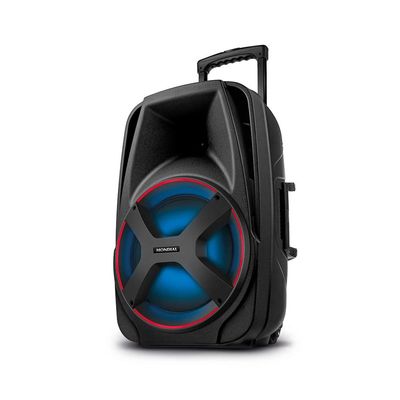 Caixa Amplificada Mondial CM 550 Bluetooth 550W Preta - Bivolt UNICA