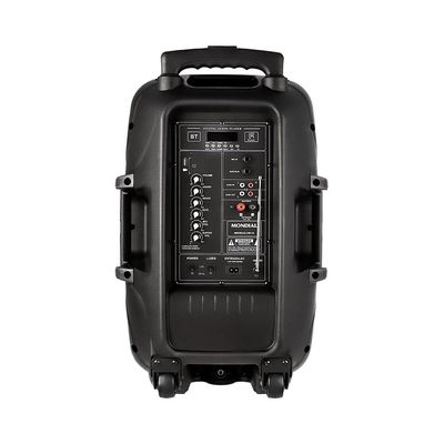 Caixa Amplificada Mondial CM 550 Bluetooth 550W Preta - Bivolt UNICA
