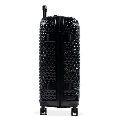 Mala de Viagem Grande 32 Kg ABS 4 Rodas Mickey Epcot Preta G / Preto