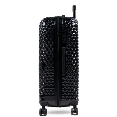 Mala de Viagem Grande 32 Kg ABS 4 Rodas Mickey Epcot Preta G / Preto