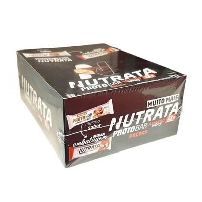 Protobar Whey Display - Sabor: Amendo Whey (9 Unid. 70g)