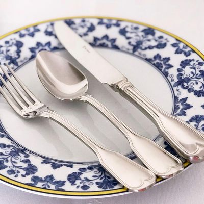 Faqueiro em aço inox Saint James Paris 101 Peças: Sofisticação e requinte para a sua mesa