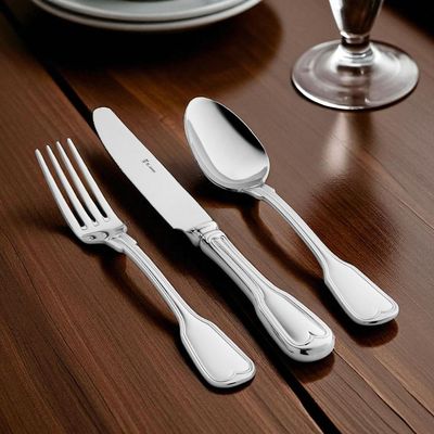 Faqueiro em aço inox Saint James Paris 101 Peças: Sofisticação e requinte para a sua mesa