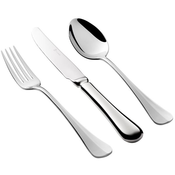 Faqueiro em aço inox Saint James Machester 130 Peças: Tradição e requinte para a sua mesa