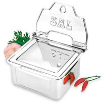 Saleiro de parede em inox Brinox Suprema