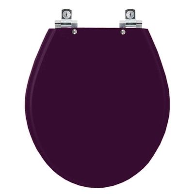 Assento Sanitário Soft Close Carina Ametista Para Vaso Ideal Standard
