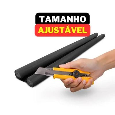 Protetor Veda Porta Anti-insetos 80cm Ajustável - Bemprat