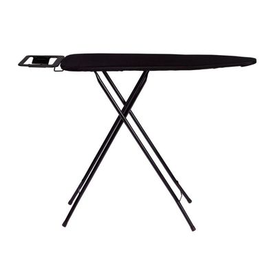 Mesa De Passar Roupa Preta Com Regulagem De Altura Mor