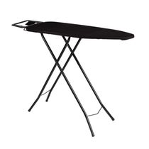Mesa De Passar Roupa Preta Com Regulagem De Altura Mor