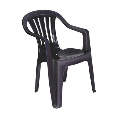 Kit 10 Cadeiras Poltrona Plástica Empilhavel Reforçada 182kg Mor