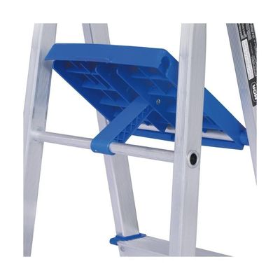 Escada De Alumínio 4 Degraus Tesoura Capacidade 120 Kg Mor