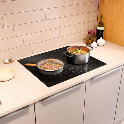 Cooktop Mueller 4 Bocas De Indução Com Turbo MCN4BK 220V