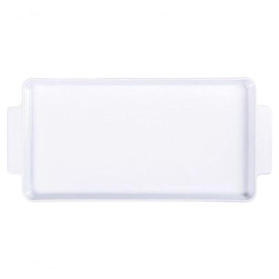 Travessa Retangular Tramontina Maria Augusta 36x19 Cm Em Porcelana