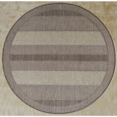Tapete Redondo Natural Look Esplendor A 200 Cm
