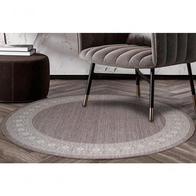 Tapete Redondo Natural Look Fiore A 200 Cm
