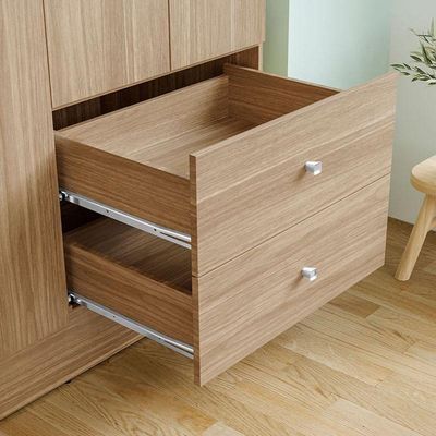 Guarda Roupa Solteiro Versa 4 Portas Freijó Fosco - Kits Parará