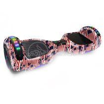 Hoverboard Infantil Skate Elétrico Adesivado America Led USA
